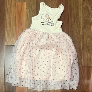 H&M Pink and White Hello Kitty Dress